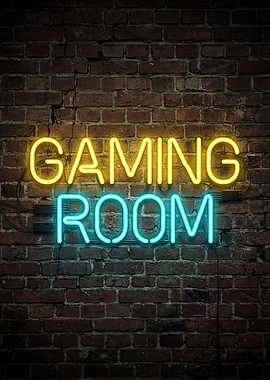 Gaming Room Neon Sign
