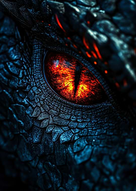 Dragon Eye Close-Up