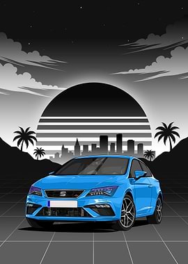 Cyan Seat Leon SC