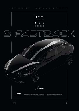 Mazda 3 Fastback 20S 2020 Black Series