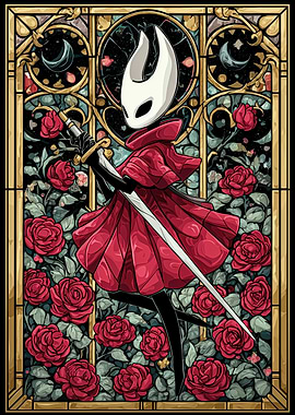 Hornet with Sword and Roses