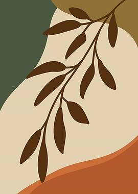 Abstract Botanical Art