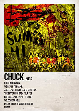 Sum 41 Chuck Album Poster