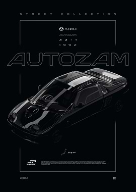 Mazda Autozam AZ-1 1992 Black Series