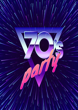 70s Party Retro Design