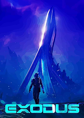 Exodus Astronaut and Alien Structure