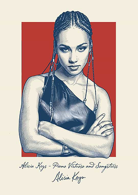 Alicia Keys Portrait