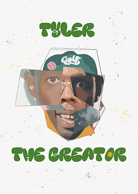 Tyler The Creator Collage Portrait