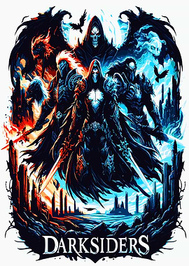 Darksiders Four Horsemen Art