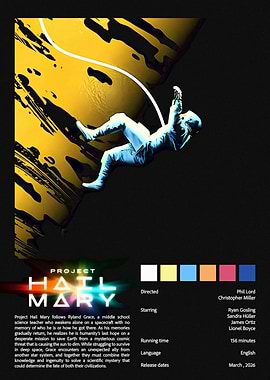 Project Hail Mary Movie Poster