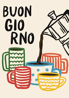 Buon Giorno Coffee Greeting