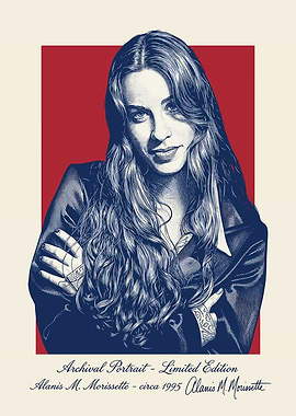 Alanis Morissette Archival Portrait