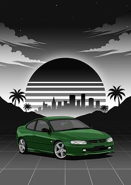 Green Holden Coupe Concept 1998