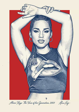Alicia Keys Portrait