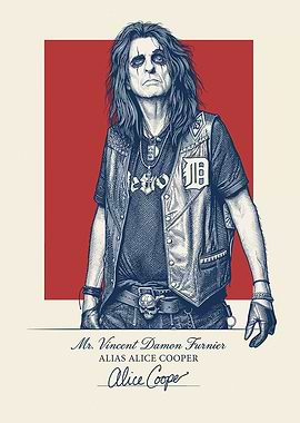 Alice Cooper Portrait