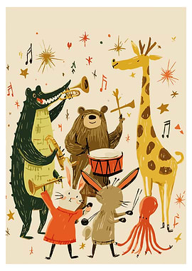 Animals Playing Music