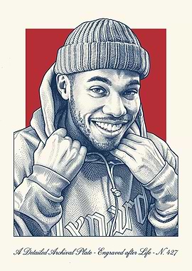 Anderson Paak of a Smiling Man