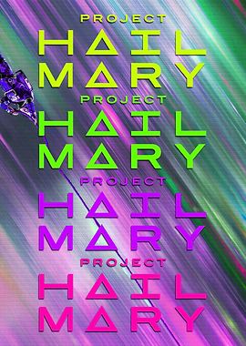 Project Hail Mary Text Art