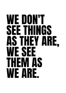 Inspirational Quote About Perception