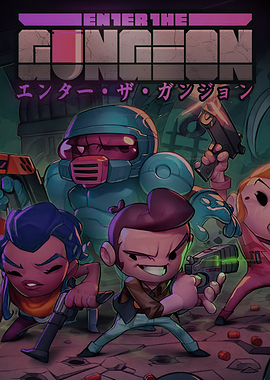 Enter the Gungeon Game Art