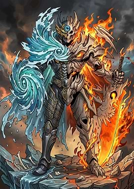 Warrior of Fire and Water