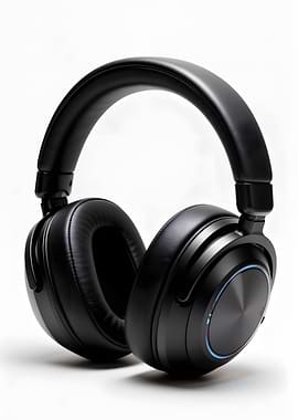 Black Over-Ear Headphones