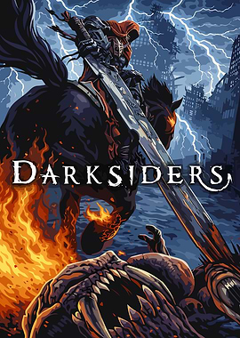Darksiders Game Cover Art