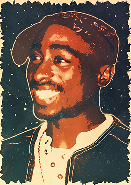 Tupac Shakur Portrait