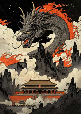 Dragon Over Forbidden City