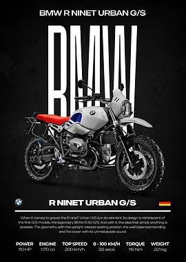 BMW R nineT Urban G/S Motorcycle
