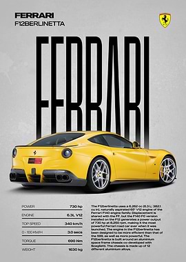 Ferrari F12berlinetta Specifications