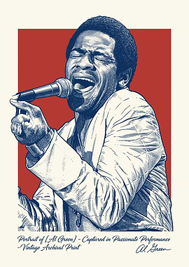 Al Green Vintage Archival Print