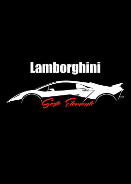 Lamborghini Sesto Elemento Silhouette
