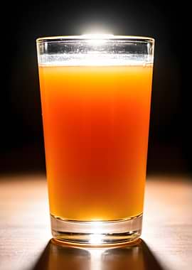 Glass of Orange Juice