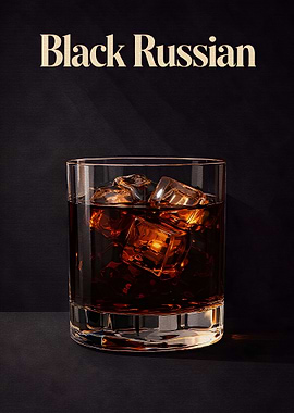 Black Russian Cocktail