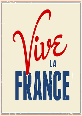 Vive La France Poster