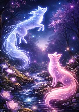 Enchanted Forest Foxes
