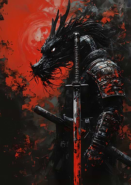 Dragon Samurai Warrior
