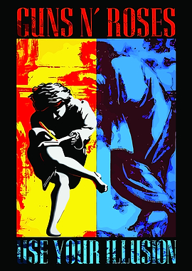 Guns N' Roses Use Your Illusion Album Art