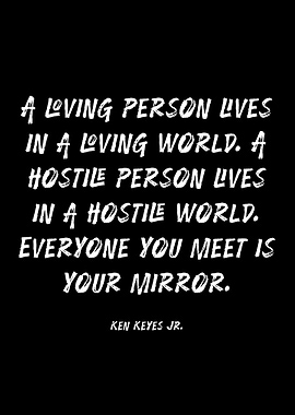 Inspirational Quote About Mirrors