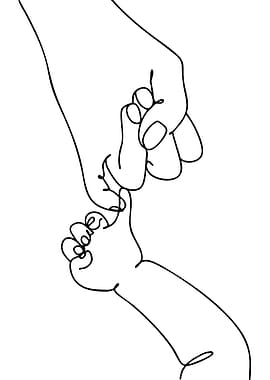 Parent and Child Holding Hands