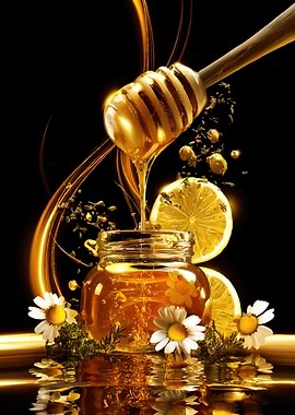 Honey, Lemon, and Chamomile