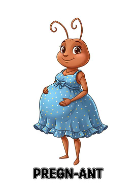 Pregnant Ant Character