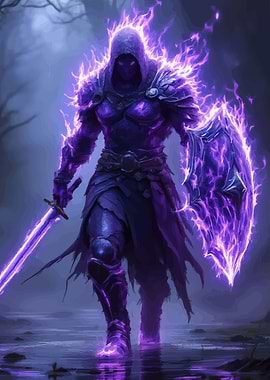 Warrior of Purple Fire
