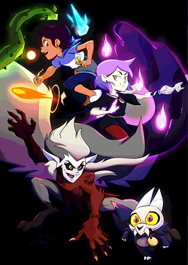 The Owl House Characters in Action