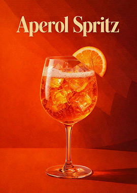 Aperol Spritz Cocktail