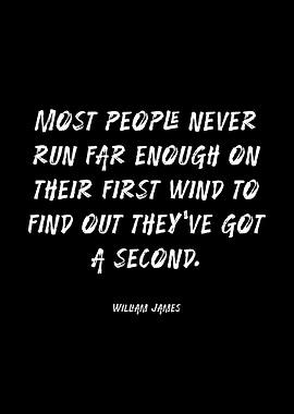 William James Quote on Perseverance