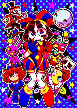 Creepy Clown Characters and Toys