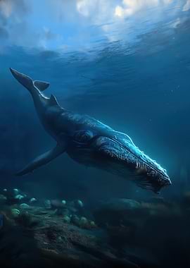 Humpback Whale Underwater