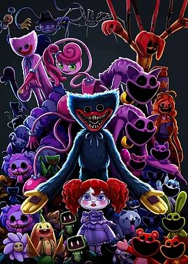 Poppy Playtime Characters Group